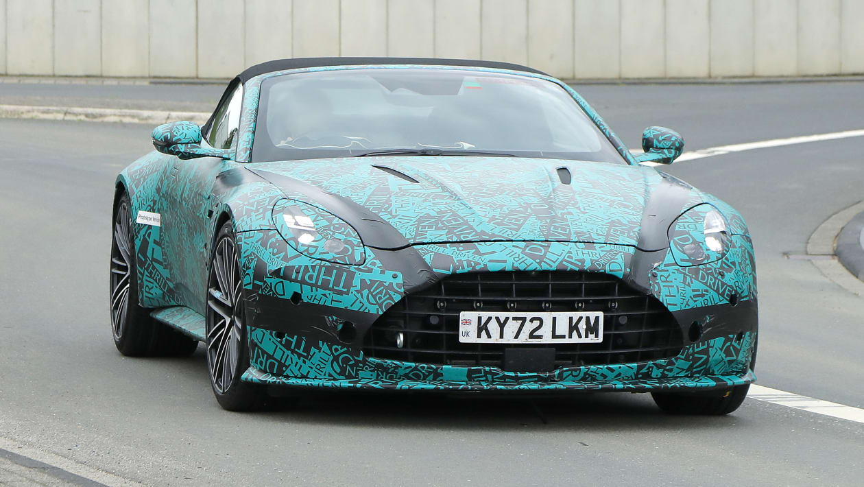 New 2024 Aston Martin Vantage Roadster in development pictures Auto